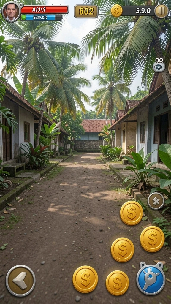 Tampilan antarmuka utama 33ZK yang menarik.