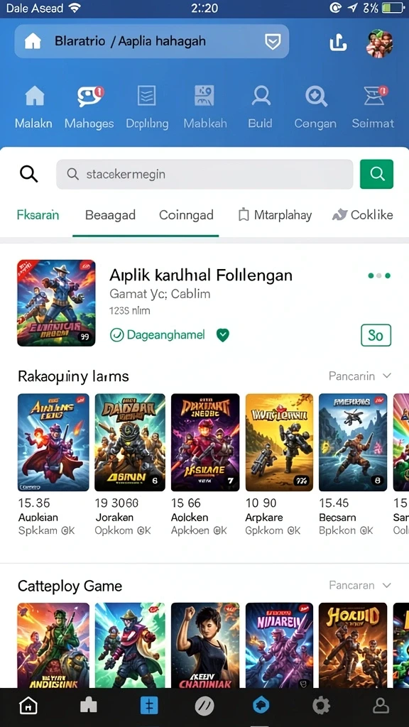Momen seru saat menyelesaikan level sulit.