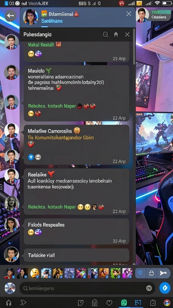 Tangkapan layar menunjukkan mode multiplayer yang seru.