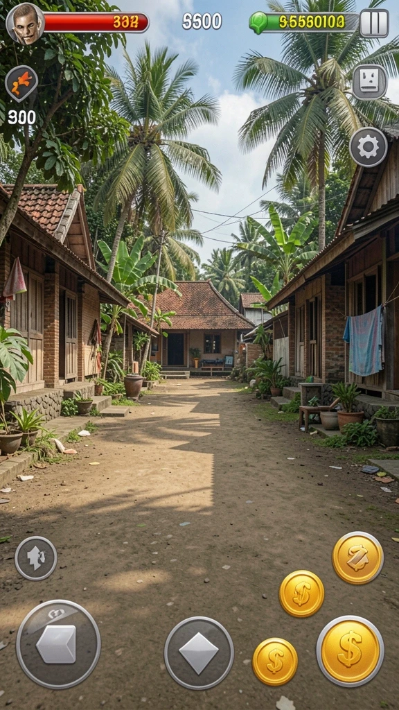 Karakter-karakter unik yang dapat dipilih.