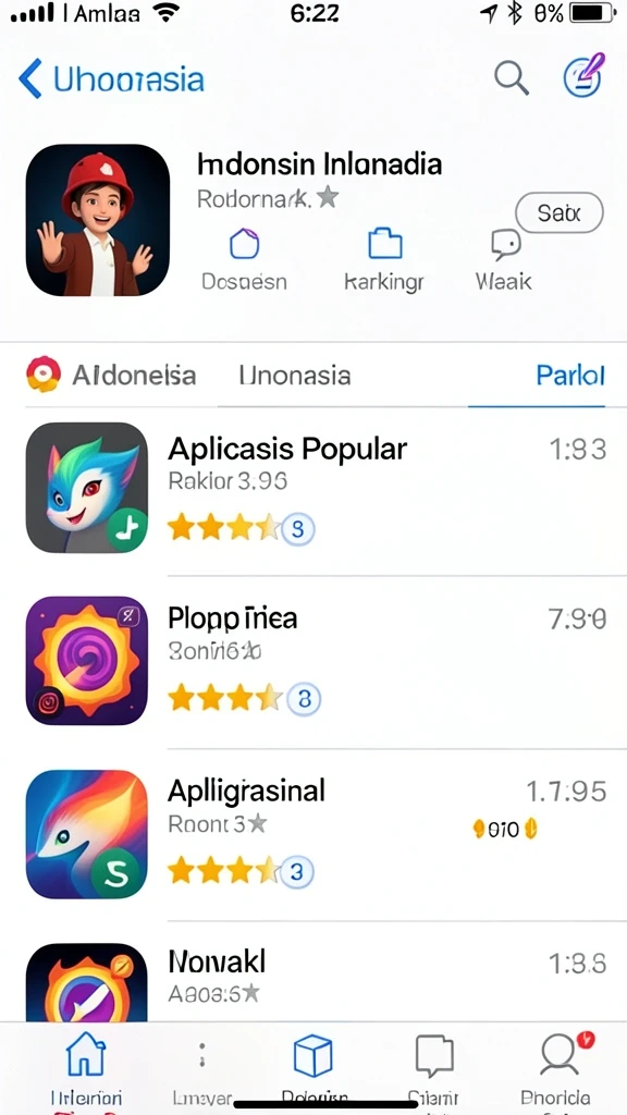 Beragam pilihan permainan di dalam aplikasi 88ID.