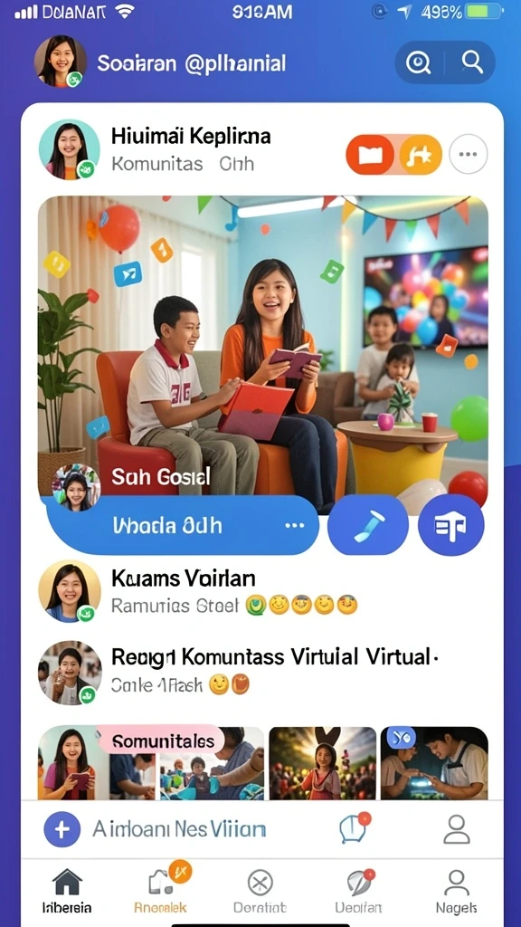 Mode multiplayer yang memungkinkan bermain dengan teman.