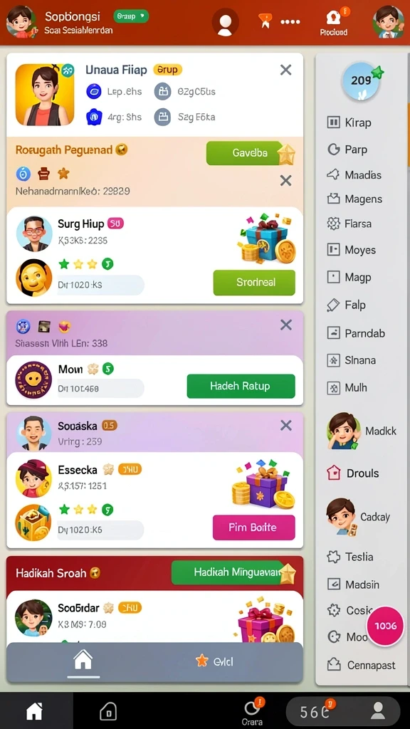 Statistik hasil permainan kamu yang informatif.