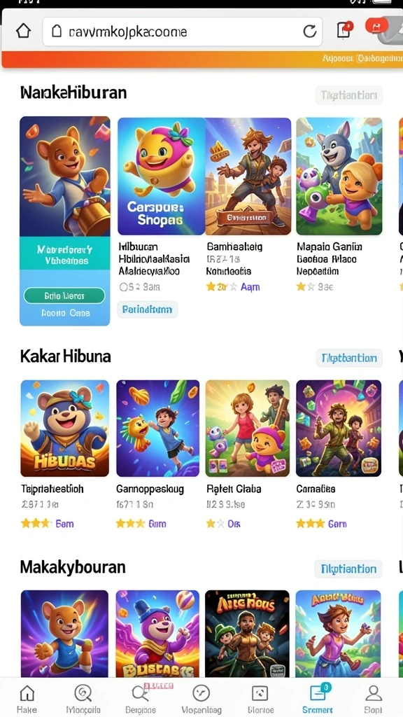 Screenshot fitur bonus yang menarik perhatian.