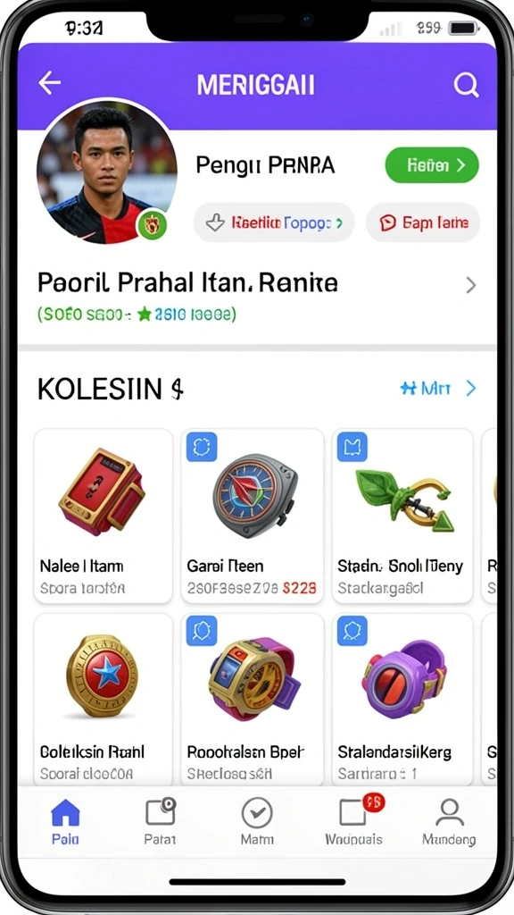 Momen seru dalam game dengan efisiensi grafis yang tinggi.