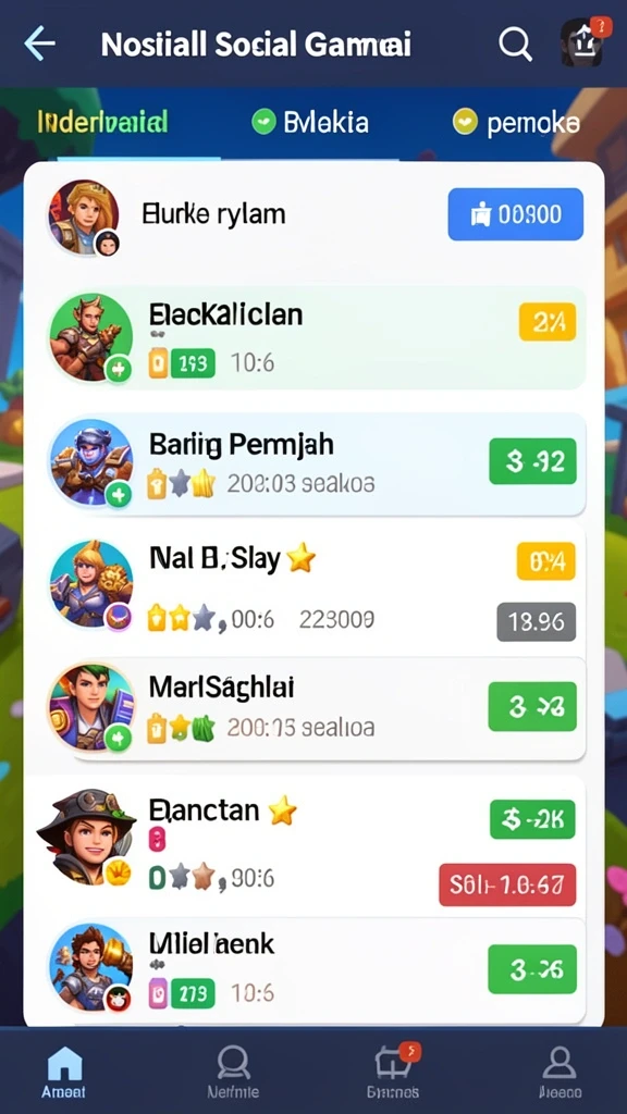 Kompetisi seru yang menguji keterampilan pemain.