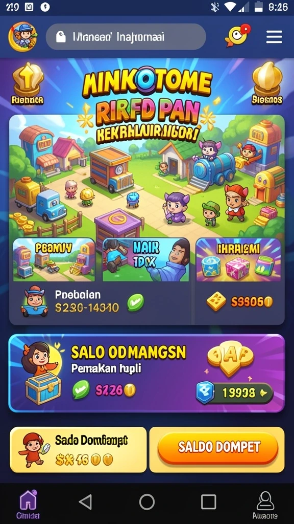 Gameplay seru dengan berbagai tingkat kesulitan.