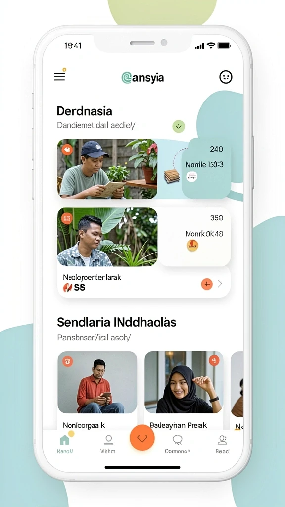 Tampilan antarmuka yang menarik dan intuitif.