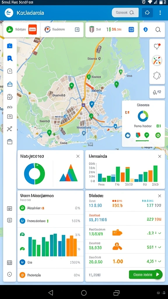 Screenshot menunjukkan pemandangan indah dari dunia KAGANDAN.