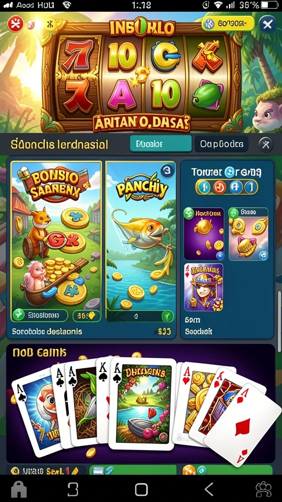 Tampilan antarmuka utama aplikasi KOITOTO.