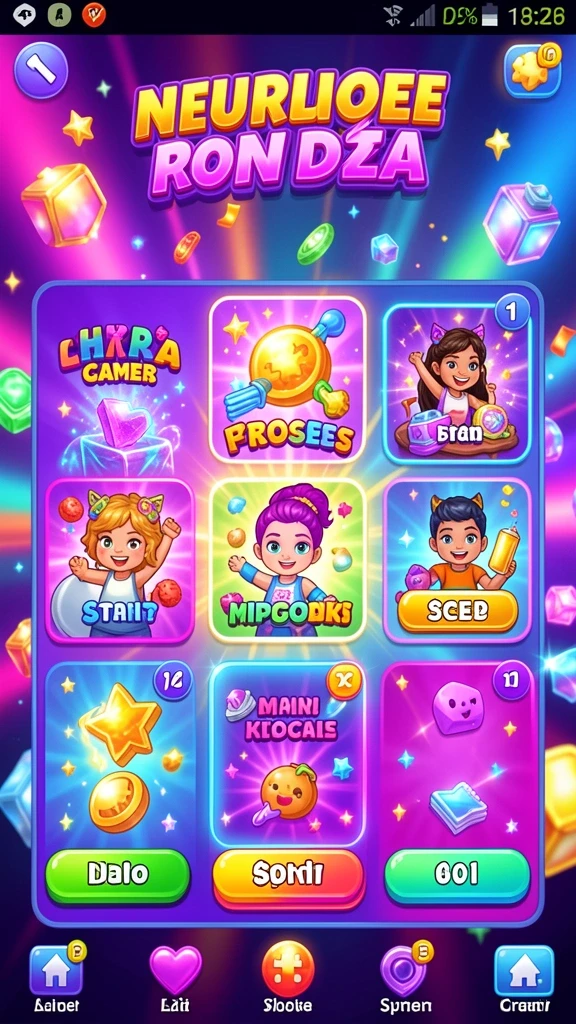 Screenshot saat bermain mode kompetisi online.