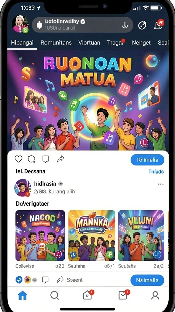 Gambar antarmuka utama game MC777 yang menarik.