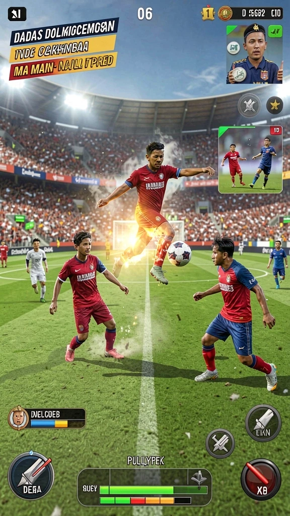 Tampilan mesin slot yang menarik dan interaktif.