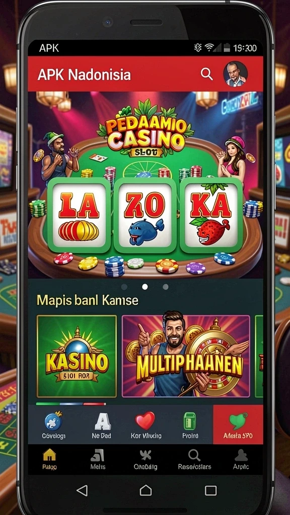 Screenshot memperlihatkan karakter unik dalam MPO555.