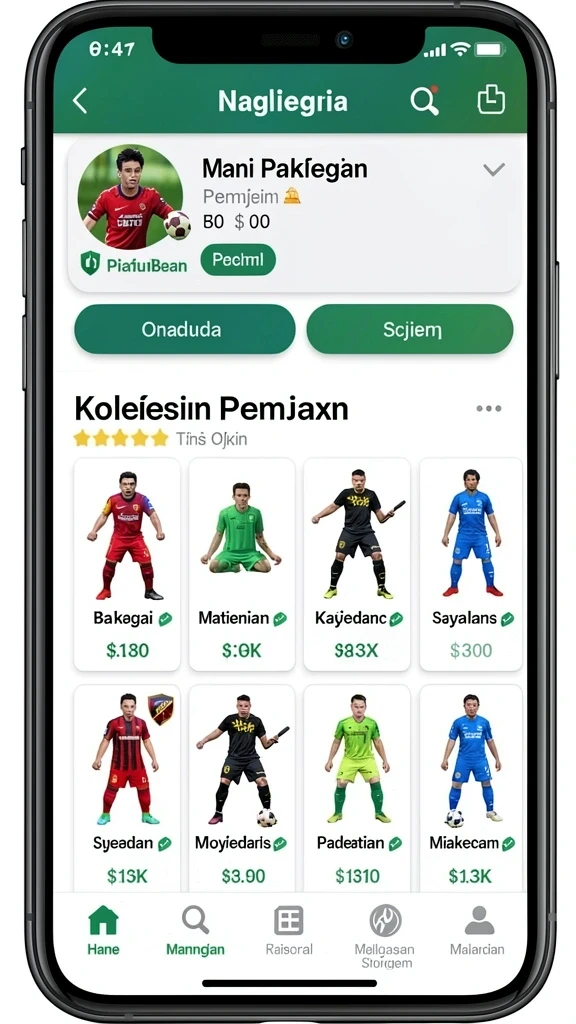 Tampilan awal PGKING yang memukau.