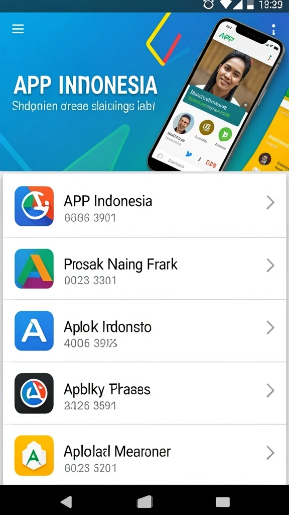Tampilan awal yang menarik dengan karakter ikonik.