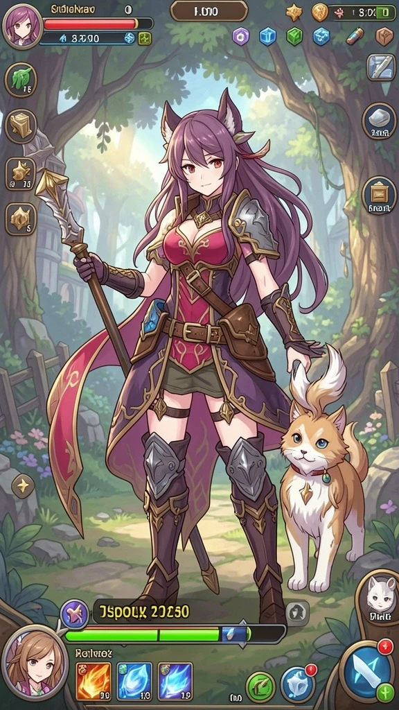 Fitur mini-game yang variatif dan menyenangkan.