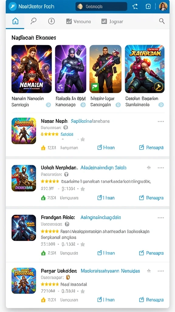Sistem karakter yang beragam untuk strategi permainan.