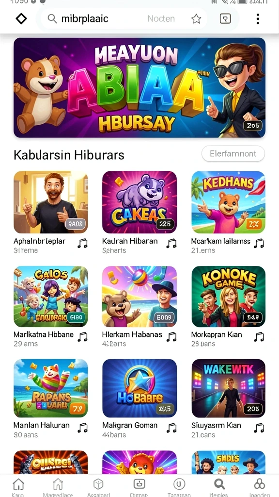 Fitur komunitas yang mendukung interaksi pemain.