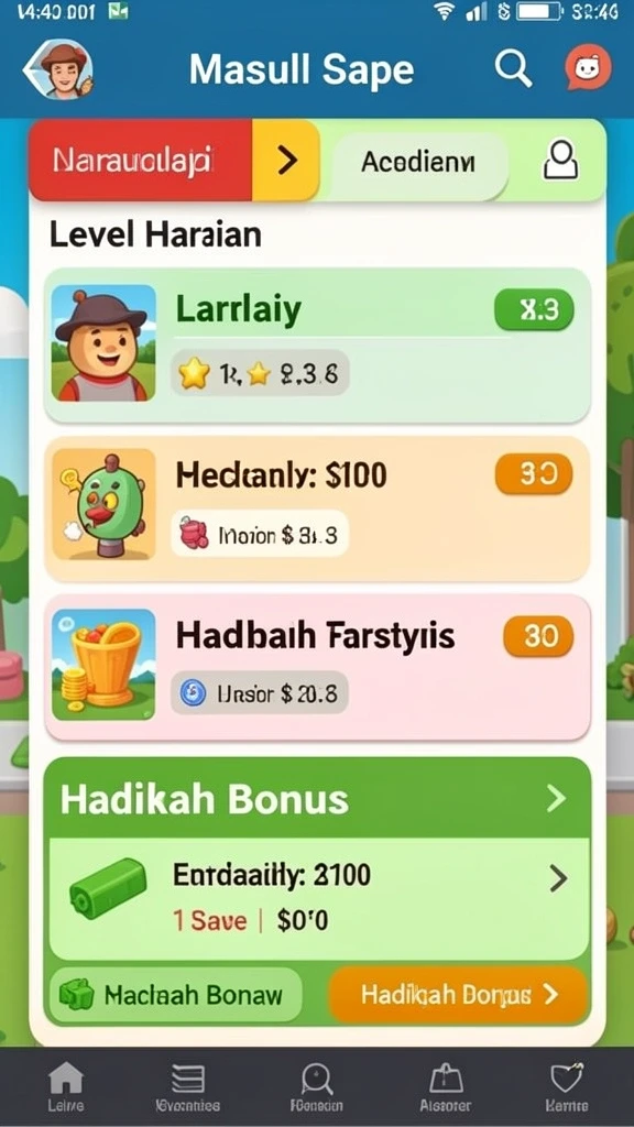 Screenshot menampilkan karakter utama dalam aksi.