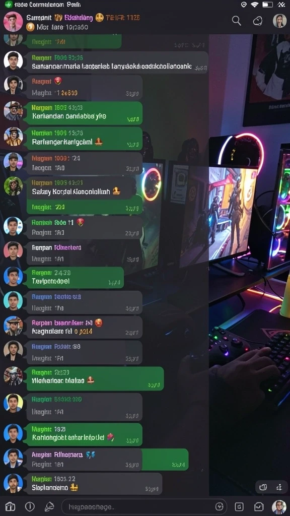 Tangkapan layar dari petualangan seru di T9999.