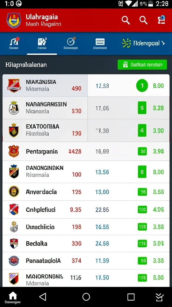 Menampilkan karakter yang unik dalam T9999.