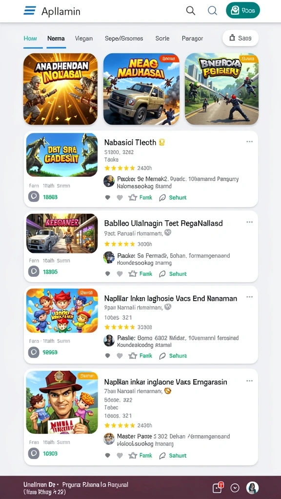 Fitur multiplayer yang memungkinkan permainan bersama teman.