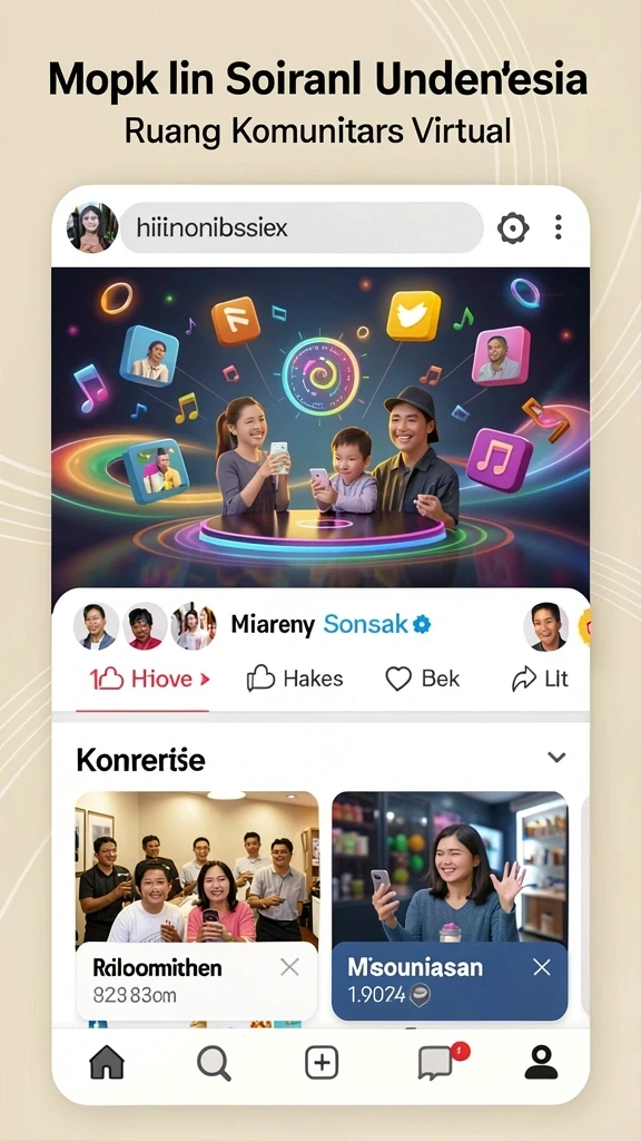 Tampilan antarmuka yang cerah dan ramah pengguna.
