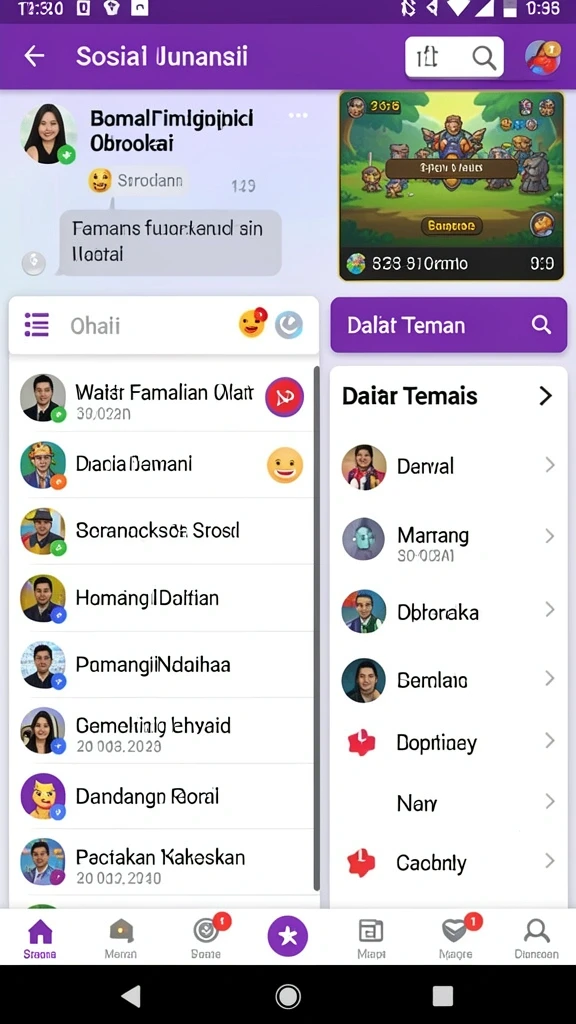 Tampilan antarmuka yang intuitif dan mudah digunakan.