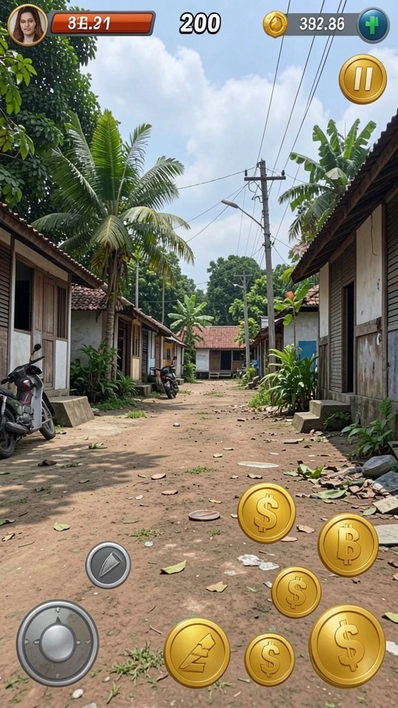 Fitur interaksi dengan pemain lain yang seru.