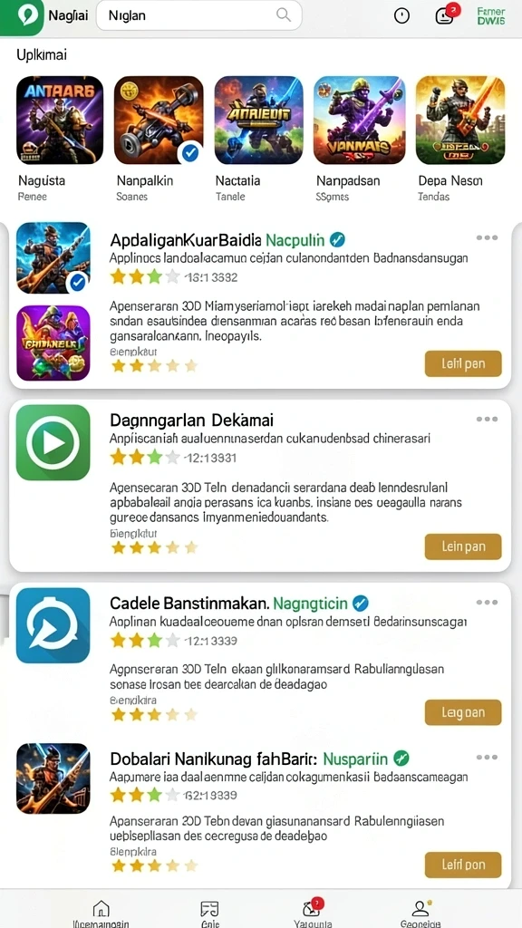 Karakter unik dengan kemampuan berbeda.